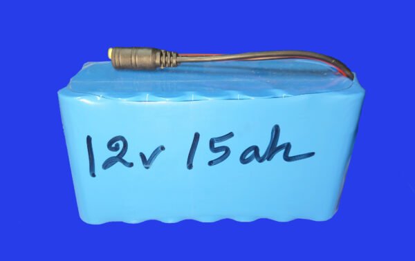 12V 15AH Rechargeable Lithium-Ion Battery – Compact, Lightweight & High Performance for Electronics, DIY, and Backup Power Applications - Image 2