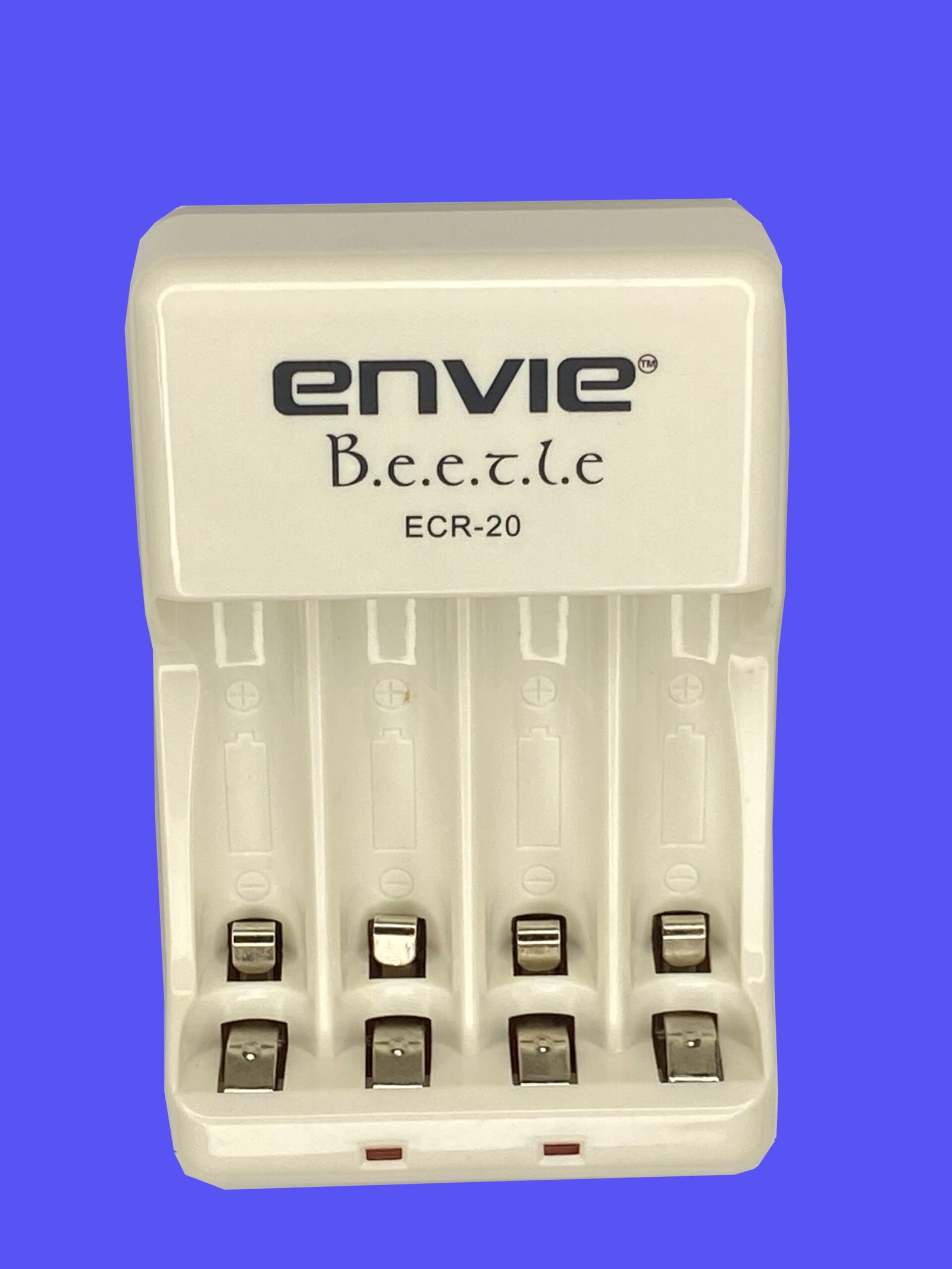 ENVIE ECR-20 AA & AAA Battery Charger – Compact & Efficient Ni-MH/Ni-Cd Rechargeable Battery Charger with LED Indicator - Image 3