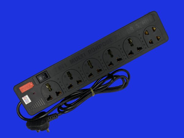 Heavy Duty 6-Socket Extension Board | 3-Pin Multi-Plug Strip with 1 Master Switch & Built-in Fuse Protection - Image 5
