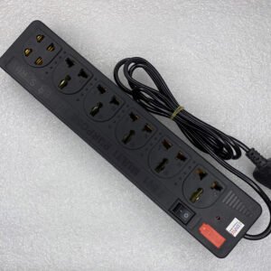 Heavy Duty 6-Socket Extension Board | 3-Pin Multi-Plug Strip with 1 Master Switch & Built-in Fuse Protection