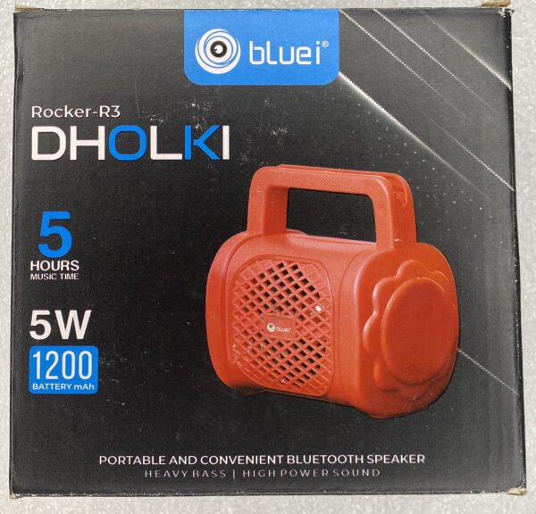 🎵 Mini Bluetooth Speaker - Portable Wireless Speaker | Loud Stereo Sound | Compact Design | Red Color | USB Rechargeable | Compatible with Android, iOS & Laptops - Image 6