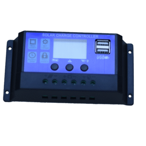 PWM Solar Charge Controller 12V/24V 10A – Intelligent Battery Regulator for Solar Panels