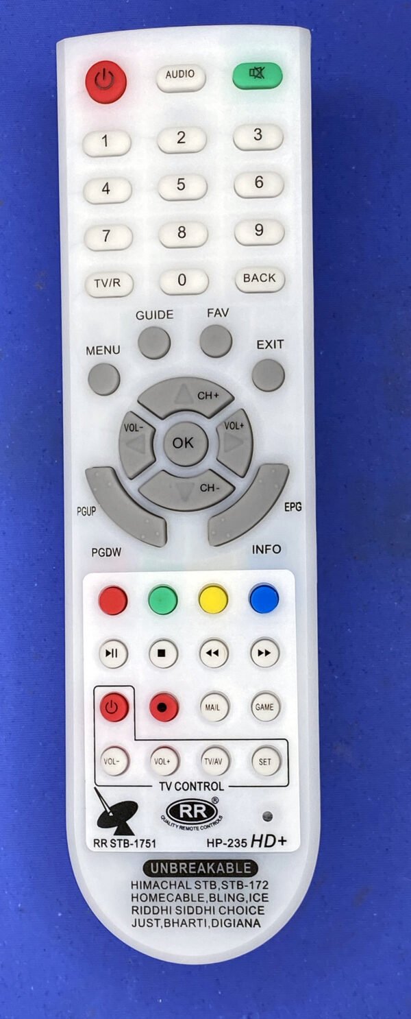 Set Top Box Remote Control with TV Control Function – Compatible, Durable & Easy to Use