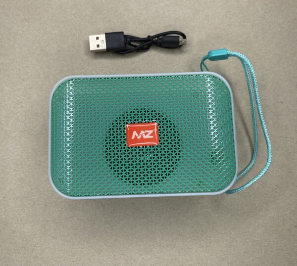 Mini Portable Bluetooth Speaker MZ M412SP – Wireless, High Bass, Rechargeable, Compact Outdoor Music Player