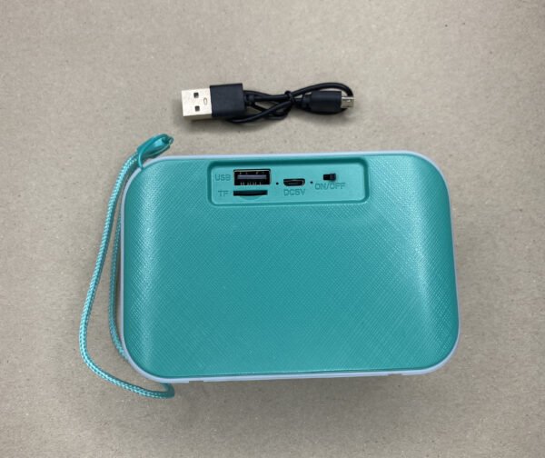 Mini Portable Bluetooth Speaker MZ M412SP – Wireless, High Bass, Rechargeable, Compact Outdoor Music Player - Image 5