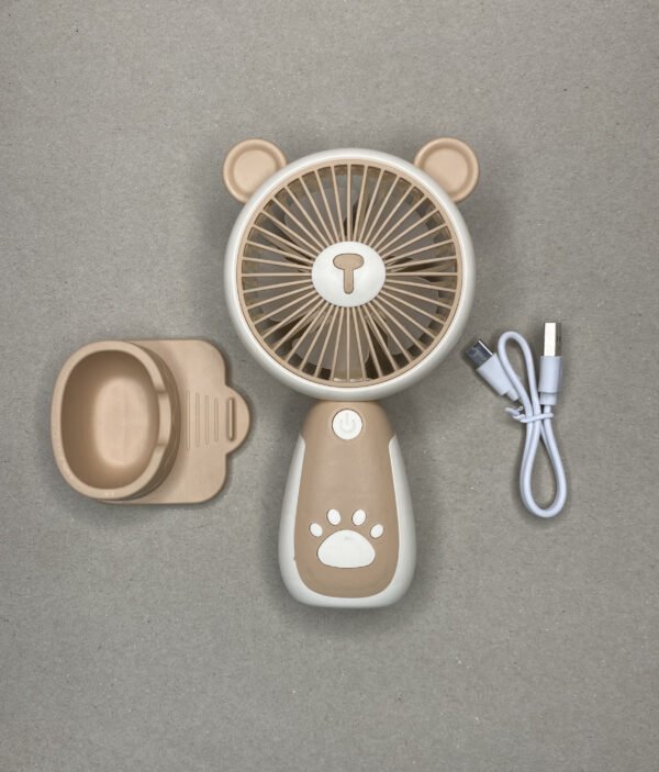 FLARO FL-303HFDC Portable Mini Fan – Compact, Rechargeable, and Ultra-Quiet Cooling Solution for Home, Office, and Travel