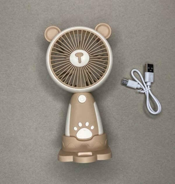 FLARO FL-303HFDC Portable Mini Fan – Compact, Rechargeable, and Ultra-Quiet Cooling Solution for Home, Office, and Travel - Image 2