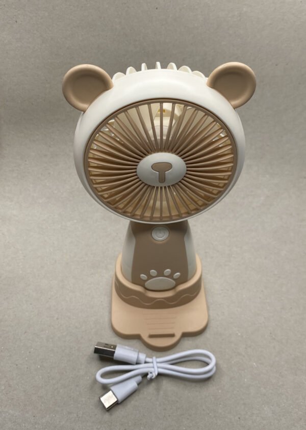 FLARO FL-303HFDC Portable Mini Fan – Compact, Rechargeable, and Ultra-Quiet Cooling Solution for Home, Office, and Travel - Image 5