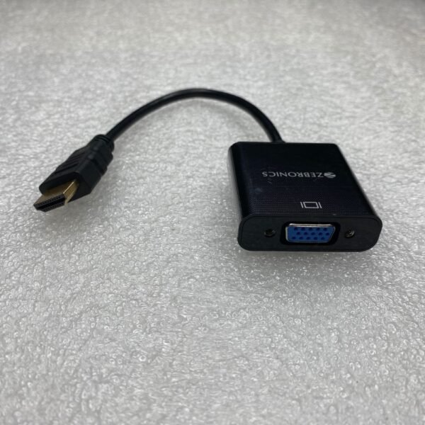 HDMI to VGA Converter Adapter | High-Quality Display Adapter for PC, Laptop, Projector & Monitor