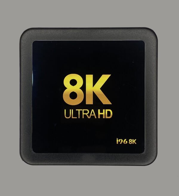 8K Android TV Box | Ultra HD Streaming Media Player with Android OS, Wi-Fi, Bluetooth, and Voice Remote